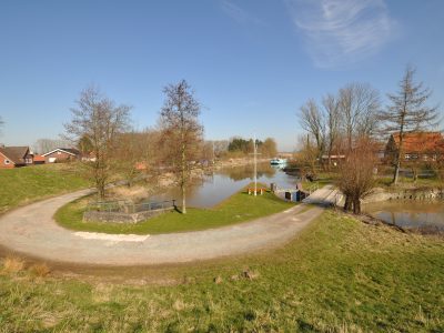 Ländliche Häfen an der Süderelbe