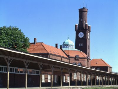 Hapag-Halle im Amerika-Hafen