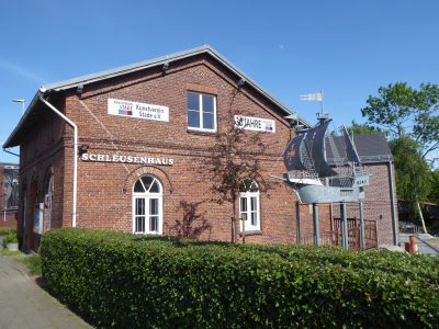 Schleusenhaus am Stader Stadthafen